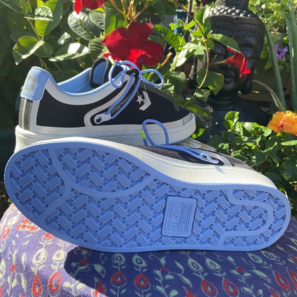 😎 New Reflective Converse Pro Leather OX Low Top Running Sneakers 😎 - Picture 2 of 16